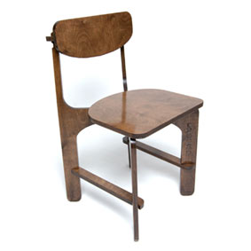 Unlocked C2 plywood chair