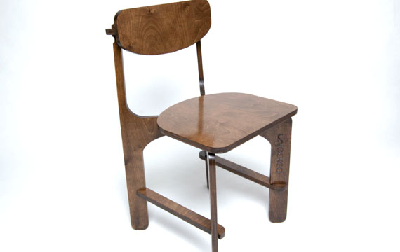Unlocked C2 birch plywood chair main