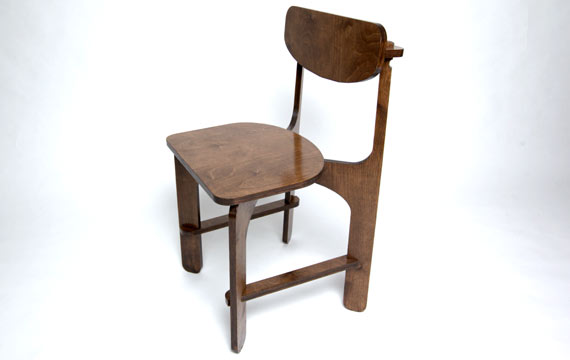 Unlocked C2 birch plywood chair